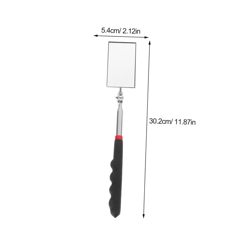 Flexible Telescoping Inspection Mirror Rotatable For Automotive Repair Mechanical HD View - Image 2